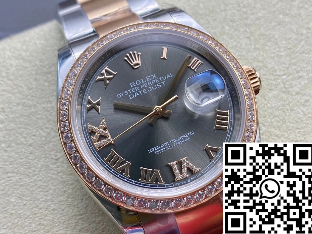 EW 732 M126281RBR-0012 Reliable Datejust Bezel Rolex Diamond-set Factory 0806